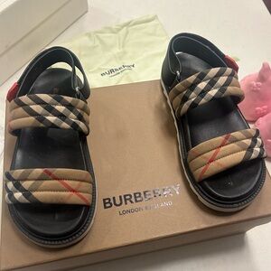 KIDS BURBERRY CHILDRENS SANDALS